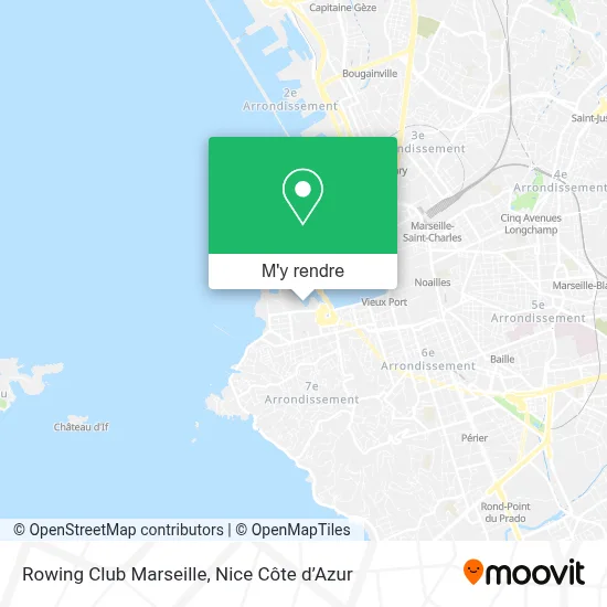 Rowing Club Marseille plan