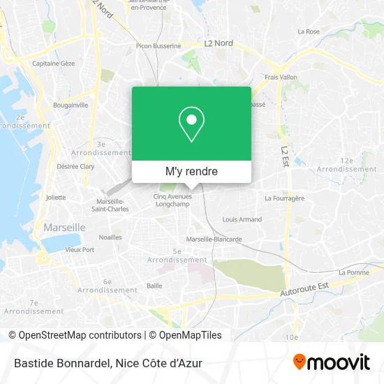 Bastide Bonnardel plan