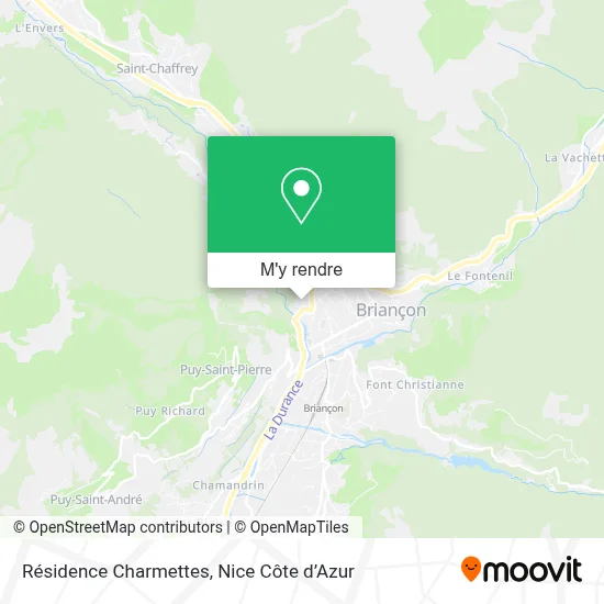 Résidence Charmettes plan