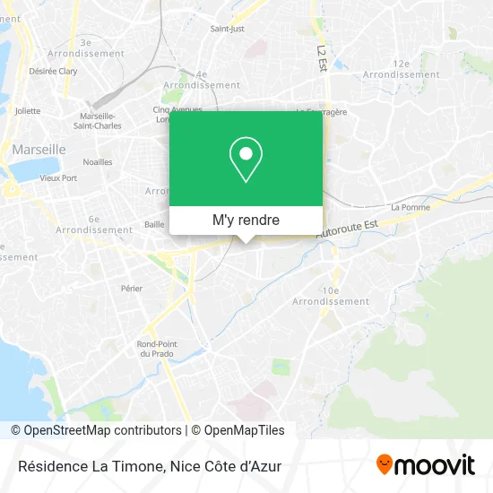 Résidence La Timone plan