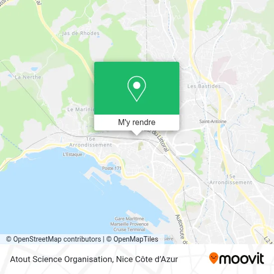 Atout Science Organisation plan