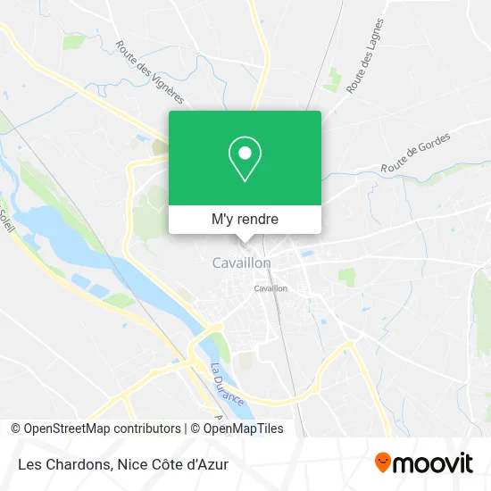 Les Chardons plan