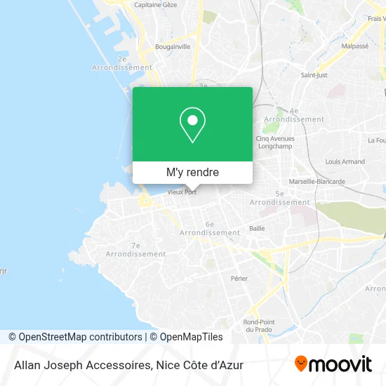 Allan Joseph Accessoires plan