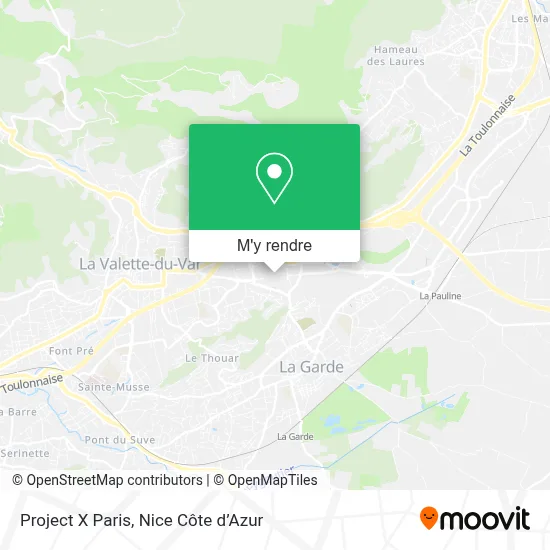 Project X Paris plan