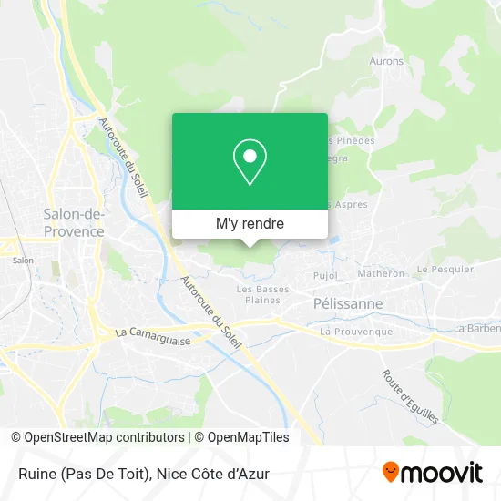 Ruine (Pas De Toit) plan