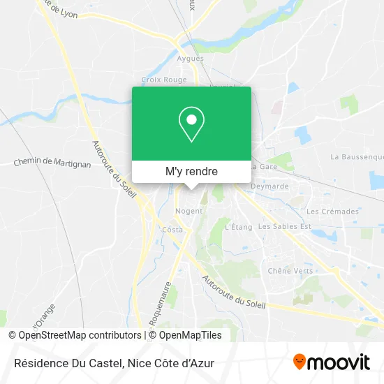 Résidence Du Castel plan