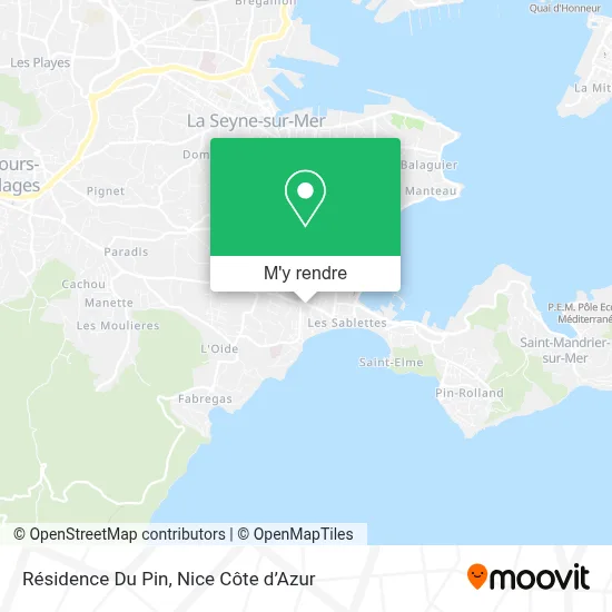Résidence Du Pin plan