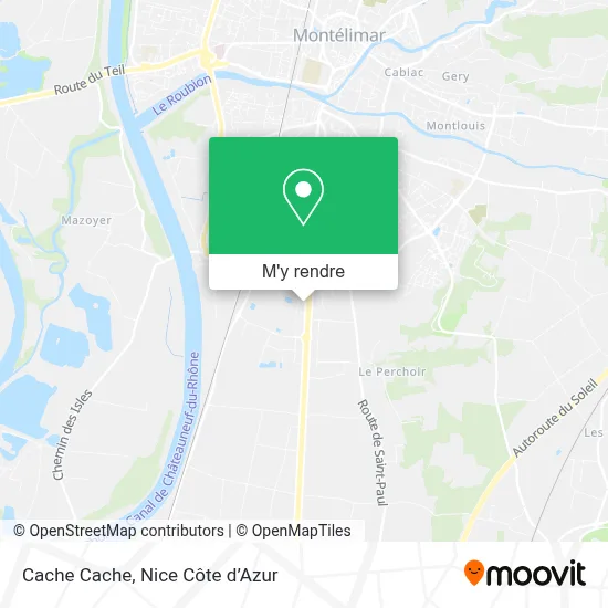 Cache Cache plan