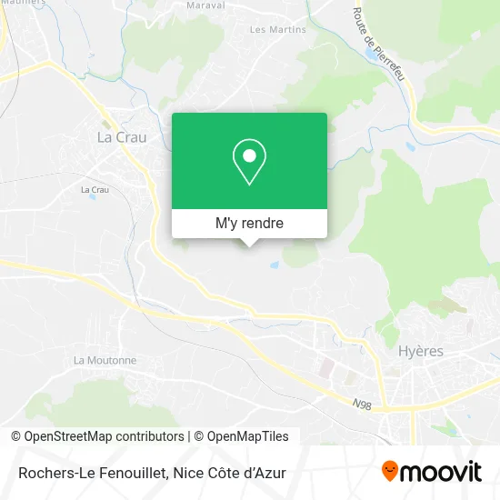 Rochers-Le Fenouillet plan