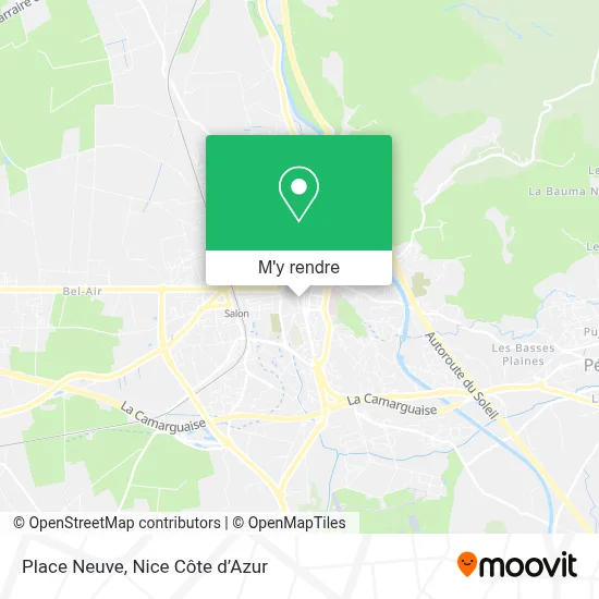 Place Neuve plan
