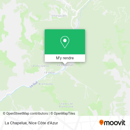 La Chapelue plan