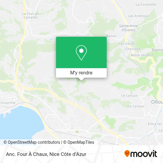 Anc. Four À Chaux plan