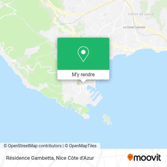 Résidence Gambetta plan