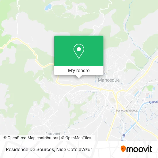 Résidence De Sources plan