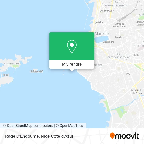 Rade D'Endoume plan