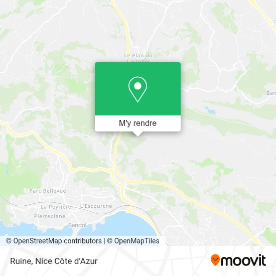 Ruine plan