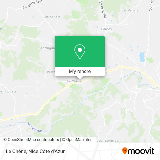 Le Chêne plan