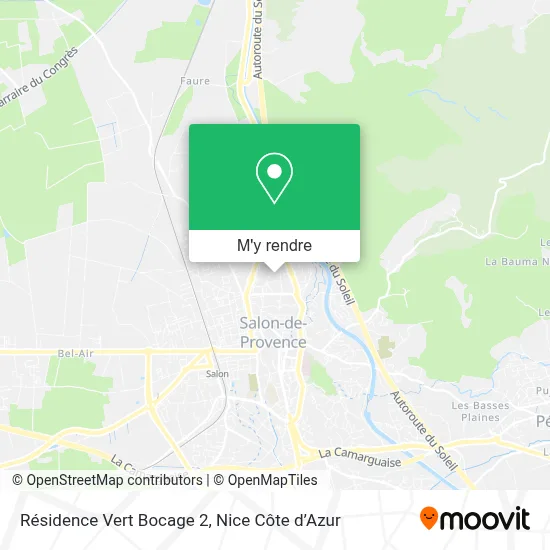 Résidence Vert Bocage 2 plan