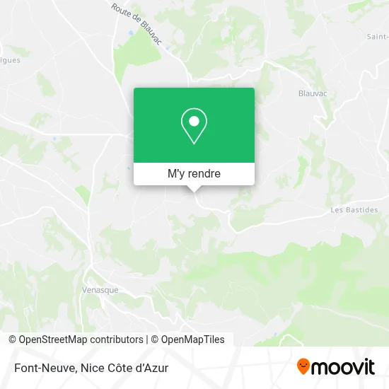 Font-Neuve plan