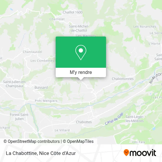 La Chabottine plan
