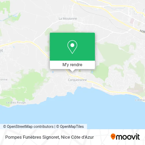 Pompes Funèbres Signoret plan