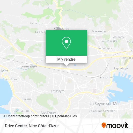 Drive Center plan