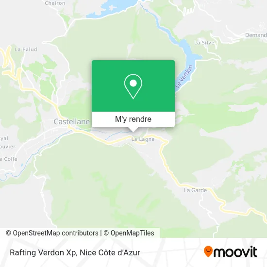 Rafting Verdon Xp plan