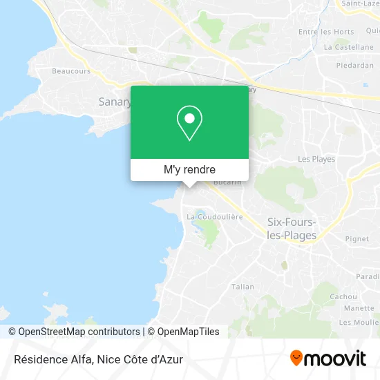 Résidence Alfa plan
