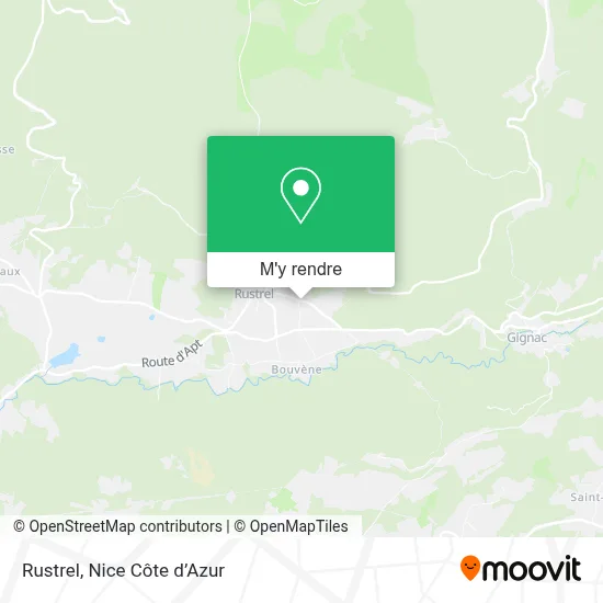 Rustrel plan