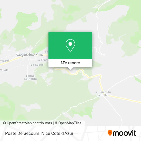 Poste De Secours plan