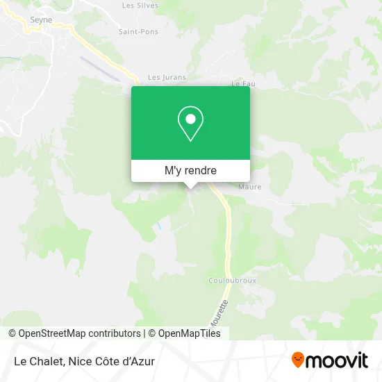 Le Chalet plan
