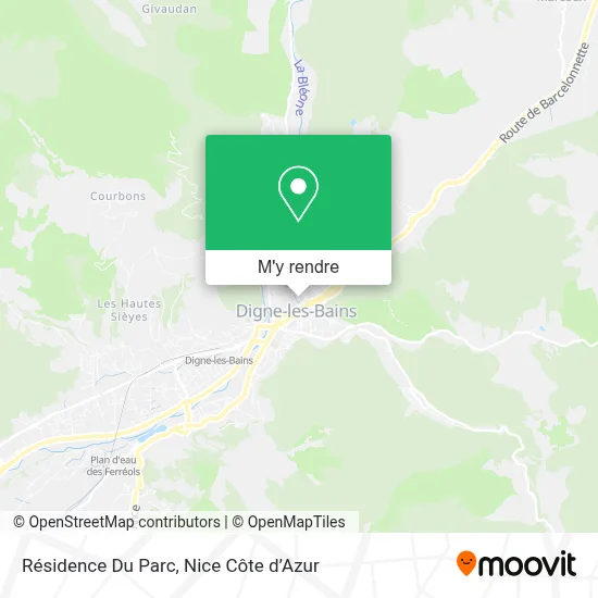 Résidence Du Parc plan
