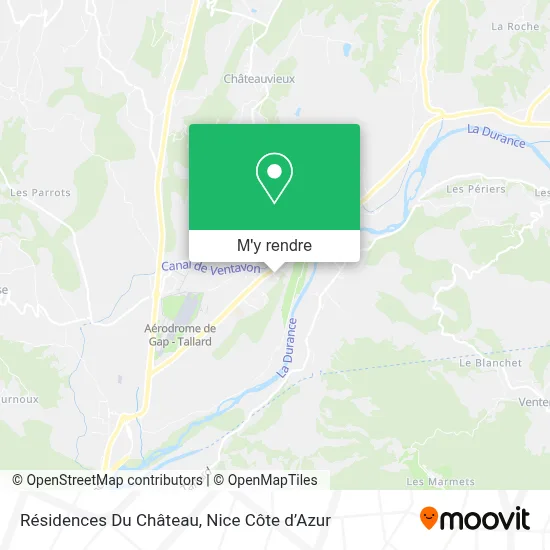 Résidences Du Château plan