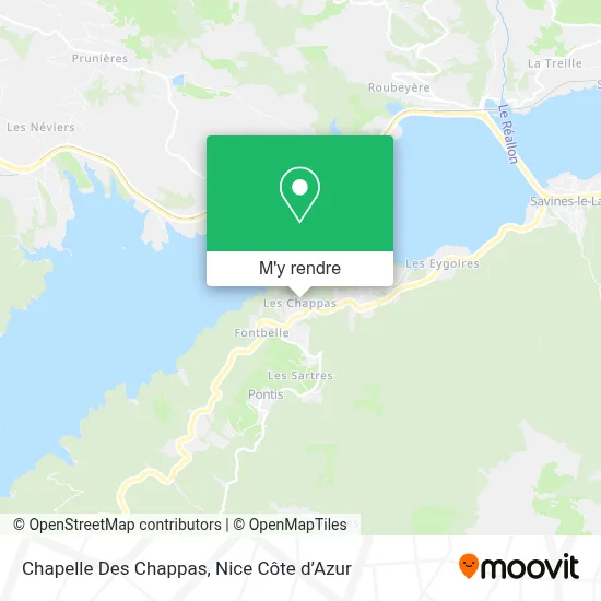 Chapelle Des Chappas plan