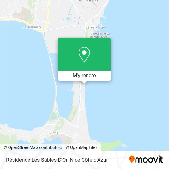 Résidence Les Sables D'Or plan