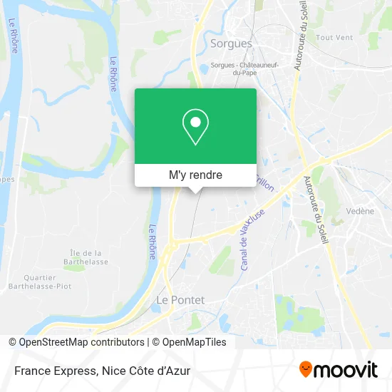 France Express plan