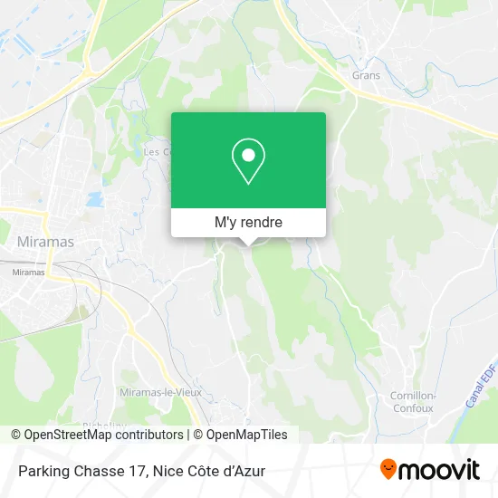 Parking Chasse 17 plan
