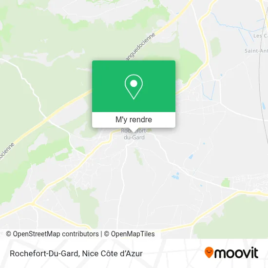 Rochefort-Du-Gard plan