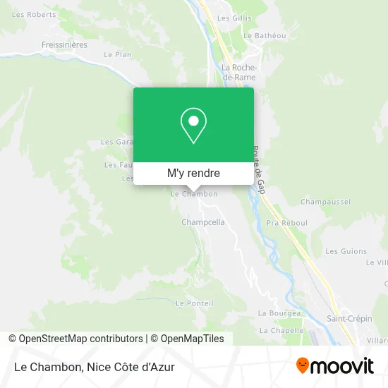 Le Chambon plan