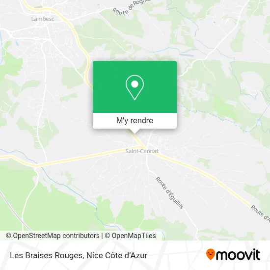 Les Braises Rouges plan