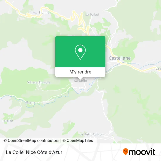 La Colle plan