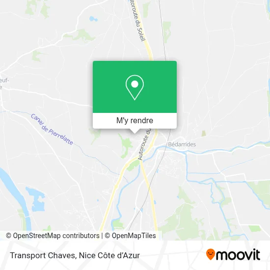Transport Chaves plan