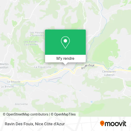 Ravin Des Fouix plan