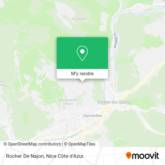 Rocher De Najon plan