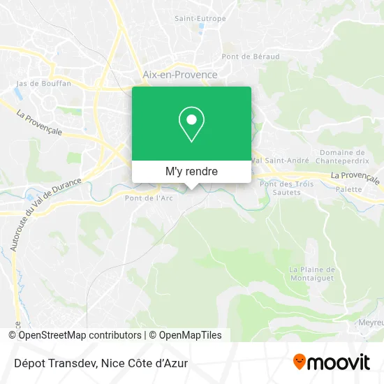 Dépot Transdev plan