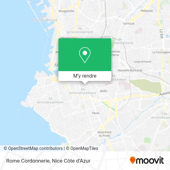 Rome Cordonnerie plan