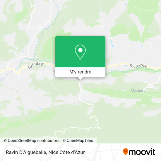 Ravin D'Aiguebelle plan