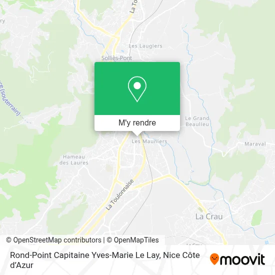 Rond-Point Capitaine Yves-Marie Le Lay plan