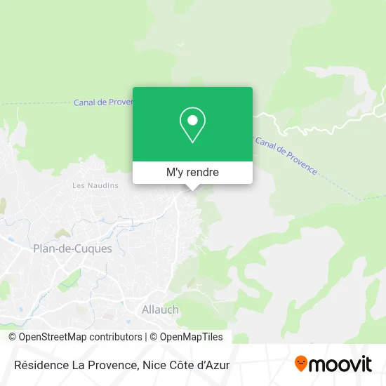 Résidence La Provence plan