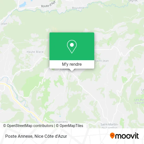 Poste Annexe plan